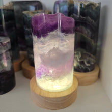 Load image into Gallery viewer, Rainbow Fluorite Lamp