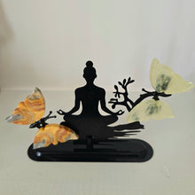 Load image into Gallery viewer, Yoga Lady - 2 Butterflies