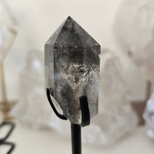 Load image into Gallery viewer, Garden Quartz Points on Stand