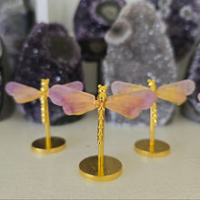 Load image into Gallery viewer, Fluorite Dragonfly