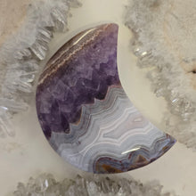 Load image into Gallery viewer, Amethyst Crazy Lace Moon