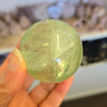 Load image into Gallery viewer, Green Fluorite Sphere