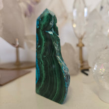 Load image into Gallery viewer, Malachite Chrysocolla Freeform Tower