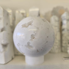 Load image into Gallery viewer, Snow Agate Sphere