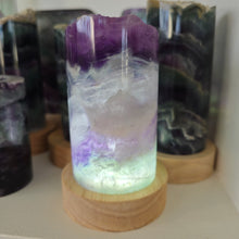 Load image into Gallery viewer, Rainbow Fluorite Lamp