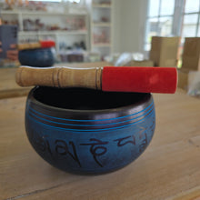 Load image into Gallery viewer, Singing Bowl - Buddha Blue - 14 cm