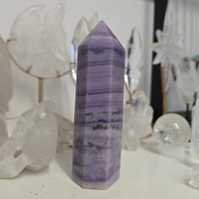 Load image into Gallery viewer, Silky Fluorite Tower