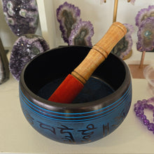 Load image into Gallery viewer, Singing Bowl - Buddha Blue - 14 cm