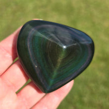 Load image into Gallery viewer, Rainbow Obsidian Heart