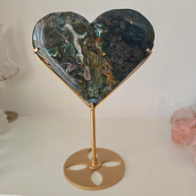 Load image into Gallery viewer, Ocean Jasper Heart
