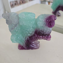 Load image into Gallery viewer, Rainbow Fluorite Owls