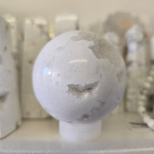 Load image into Gallery viewer, Snow Agate Sphere