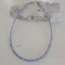 Load image into Gallery viewer, Tanzanite Faceted Necklace