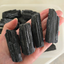 Load image into Gallery viewer, Black Tourmaline Raw Chunk - 5 cm