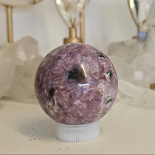Load image into Gallery viewer, Pink Charoite Sphere - Rare