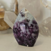 Load image into Gallery viewer, Lepidolite with Mica Flame