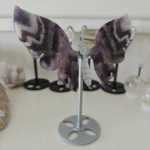Load image into Gallery viewer, Chevron Amethyst Wings