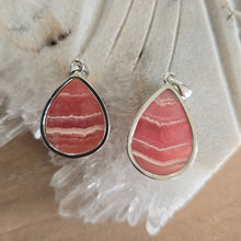 Load image into Gallery viewer, Rhodochrosite Sterling Silver Pendant
