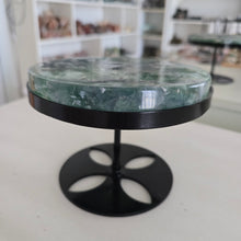 Load image into Gallery viewer, Feather Fluorite Spinning Table