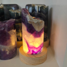 Load image into Gallery viewer, Rainbow Fluorite Lamp