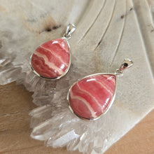 Load image into Gallery viewer, Rhodochrosite Sterling Silver Pendant