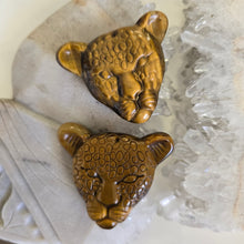 Load image into Gallery viewer, Tiger's Eye Cheetah Heads