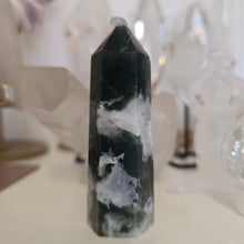 Load image into Gallery viewer, Moss Agate Tower