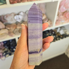Load image into Gallery viewer, Silky Fluorite Tower