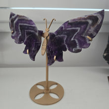 Load image into Gallery viewer, Chevron Amethyst Wings