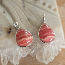 Load image into Gallery viewer, Rhodochrosite Sterling Silver Pendant