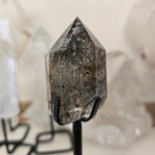Load image into Gallery viewer, Garden Quartz Points on Stand