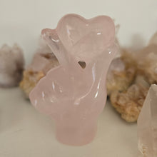 Load image into Gallery viewer, Rose Quartz Hand Heart