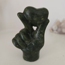 Load image into Gallery viewer, Jade Hand Heart