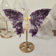 Load image into Gallery viewer, Lepidolite with Mica Butterfly Wings