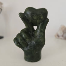 Load image into Gallery viewer, Jade Hand Heart