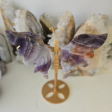 Load image into Gallery viewer, Chevron Amethyst Wings