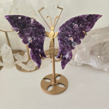Load image into Gallery viewer, Lepidolite with Mica Butterfly Wings