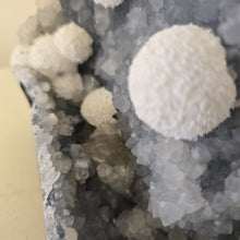 Load image into Gallery viewer, Blue Chalcedony with Mordenite and Calcite
