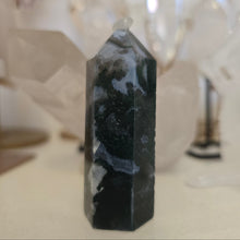 Load image into Gallery viewer, Moss Agate Tower