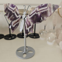 Load image into Gallery viewer, Chevron Amethyst Wings