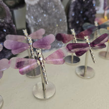 Load image into Gallery viewer, Fluorite Dragonfly