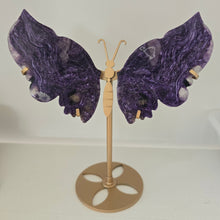 Load image into Gallery viewer, Charoite Wings - Rare