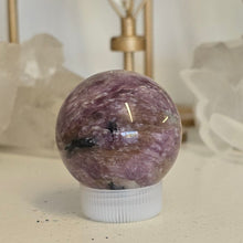 Load image into Gallery viewer, Pink Charoite Sphere - Rare