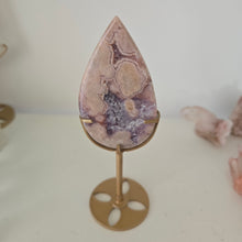 Load image into Gallery viewer, Flower Agate and Amethyst Flame