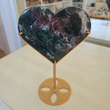Load image into Gallery viewer, Ocean Jasper Heart