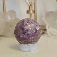 Load image into Gallery viewer, Pink Charoite Sphere - Rare