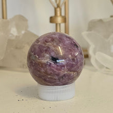 Load image into Gallery viewer, Pink Charoite Sphere - Rare