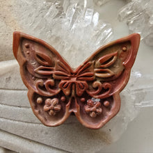 Load image into Gallery viewer, Alashan Agate Bow Flower Butterfly