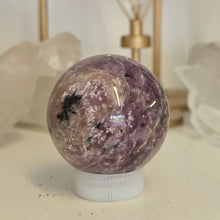 Load image into Gallery viewer, Pink Charoite Sphere - Rare