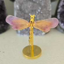 Load image into Gallery viewer, Fluorite Dragonfly